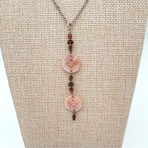 Pink Mother of Pearl Necklace